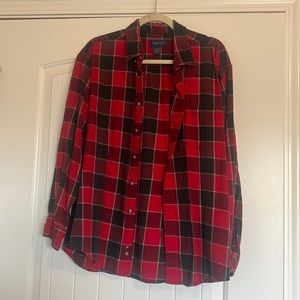 Red and black flannel